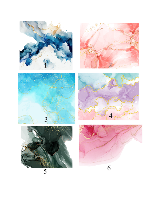 Plaque médias sociaux avec fond imprimé Marbre