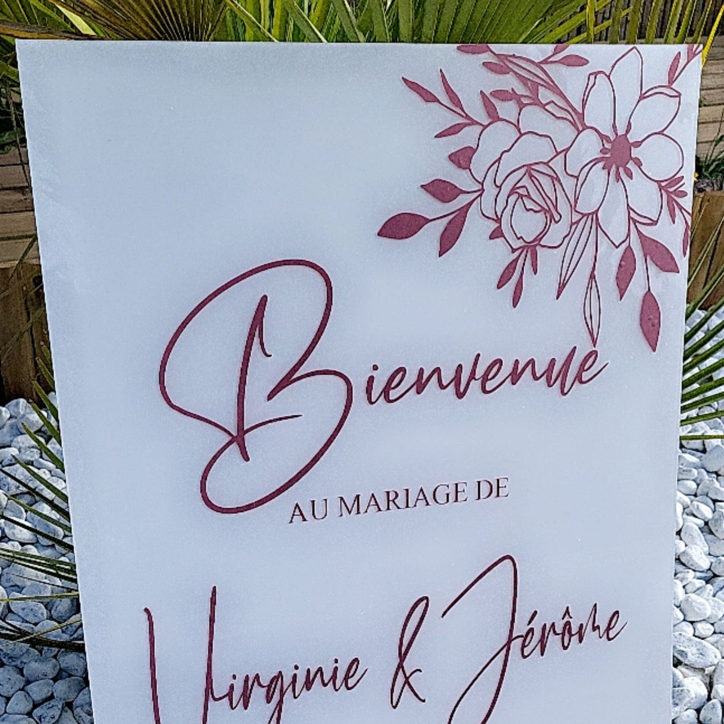Panneau d'accueil "BLOOM"