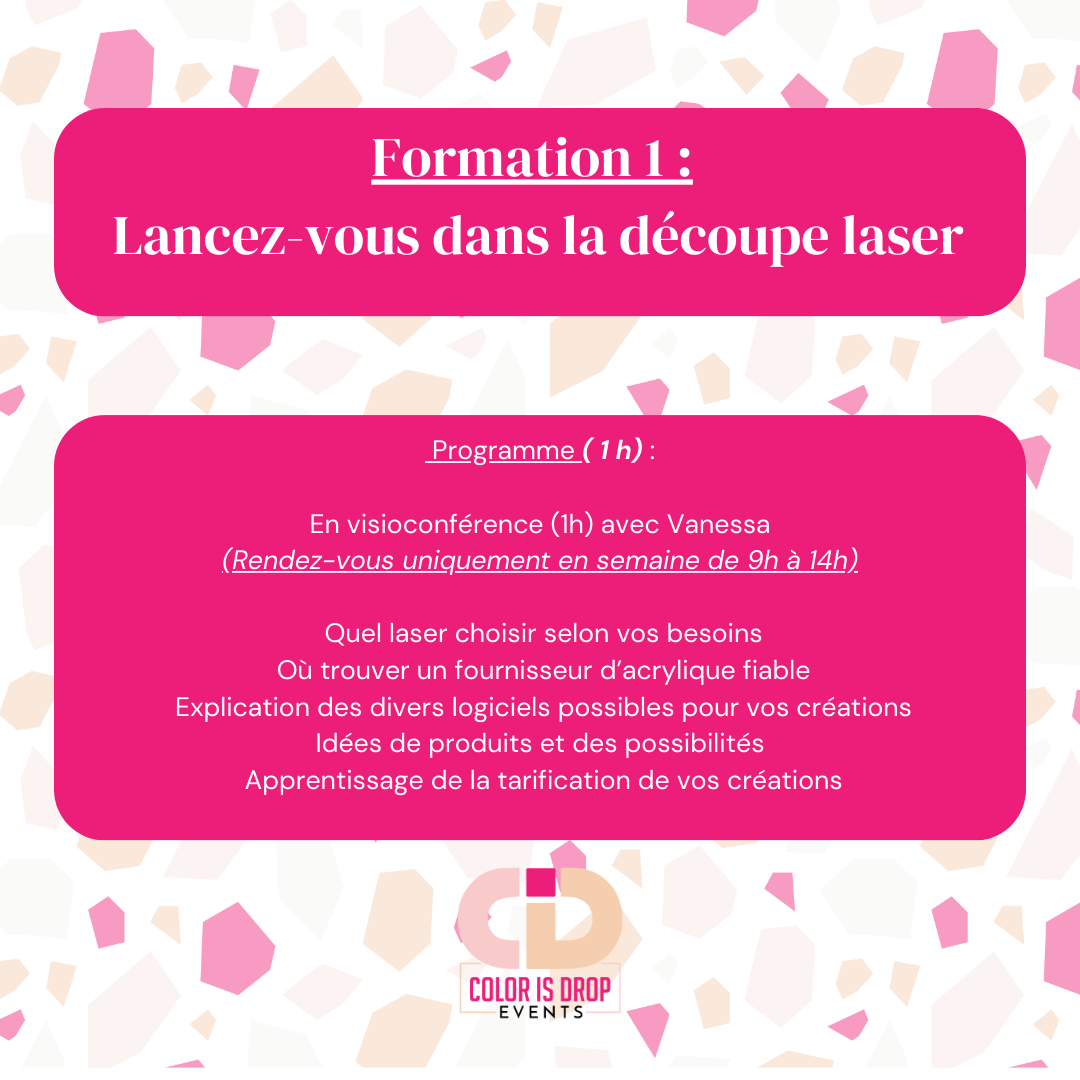 Formation 1 : Lancez-vous dans la découpe laser