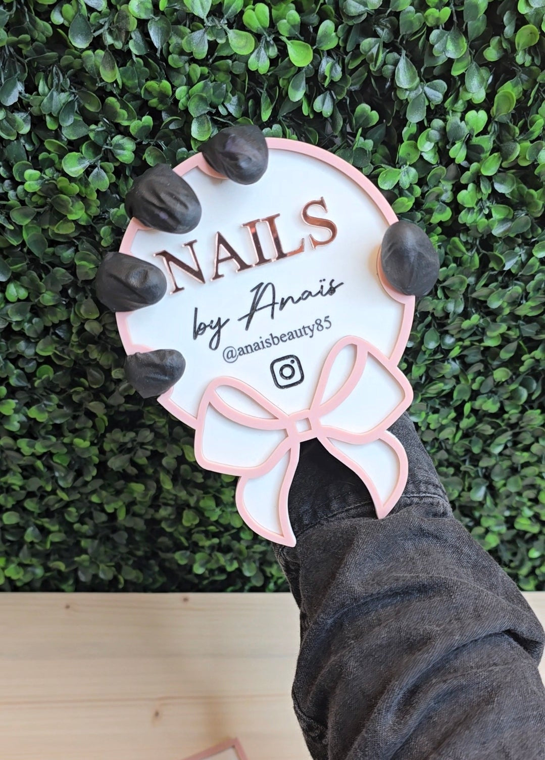 Accessoire photo pour ongles