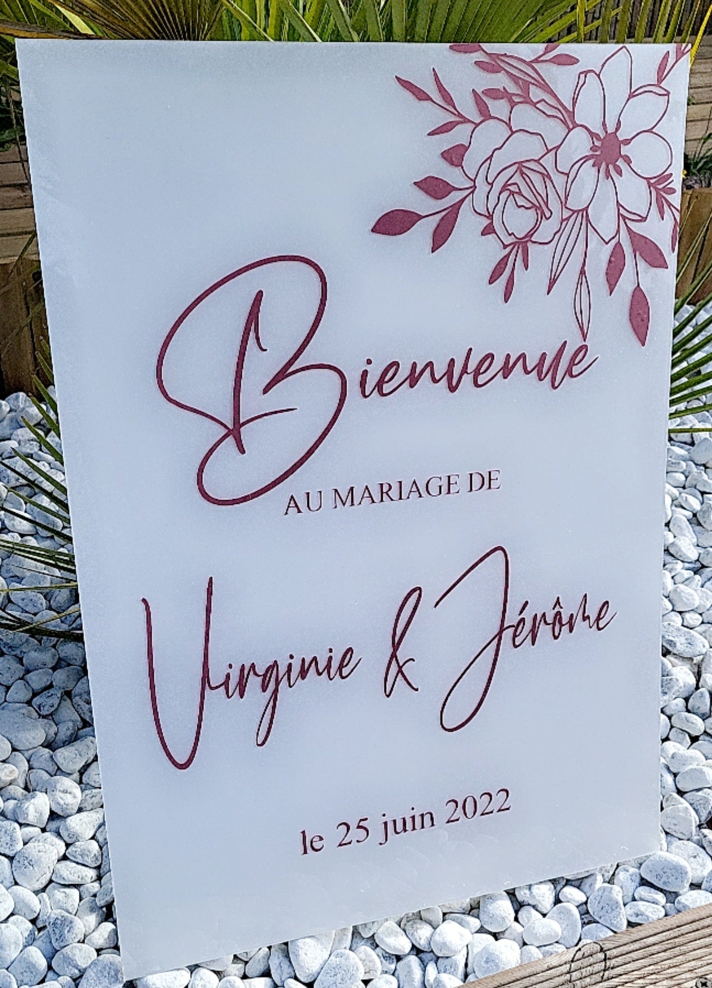Panneau d'accueil "BLOOM"