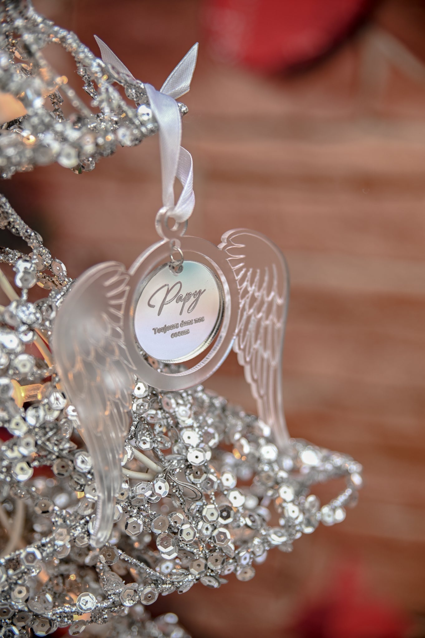 Boule de Noël Ailes d'anges