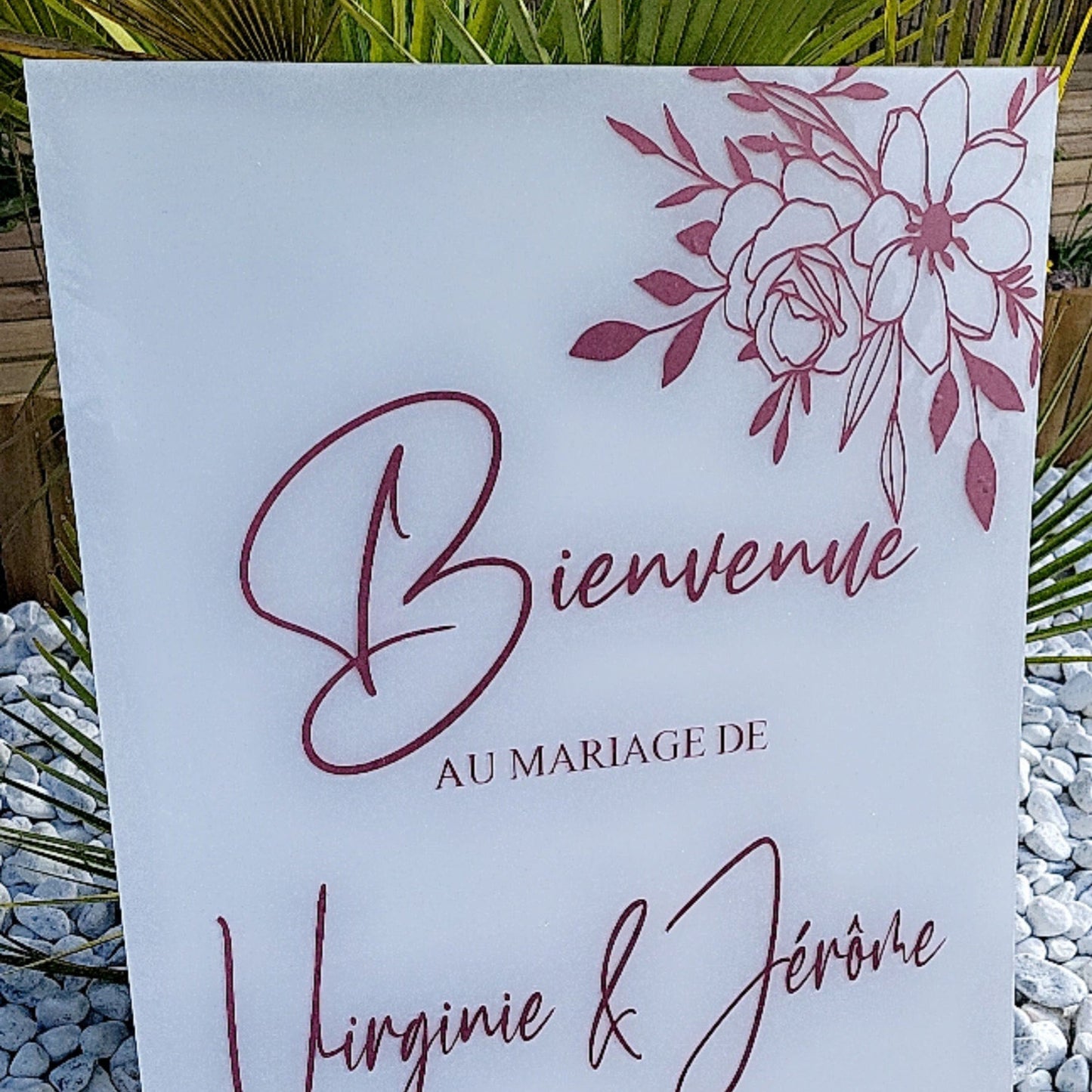 Panneau d'accueil "BLOOM"