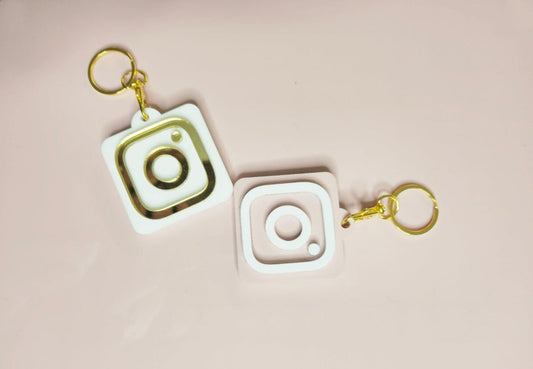 Porte-clés connecté NFC Tag et QR CODE