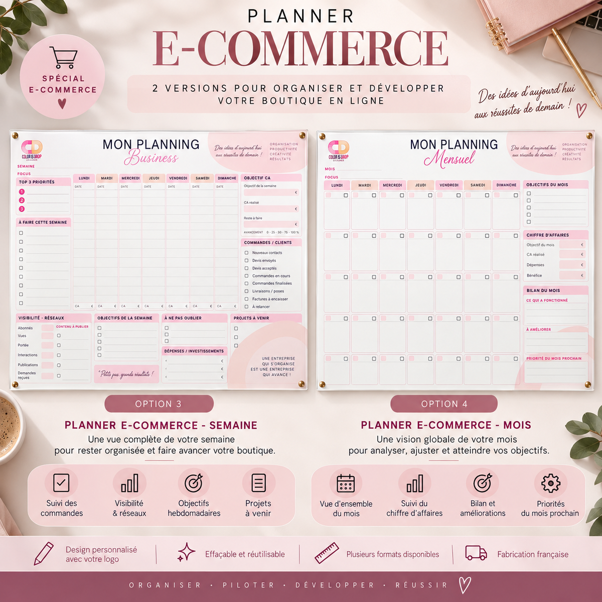 Planner Business et E-commerce
