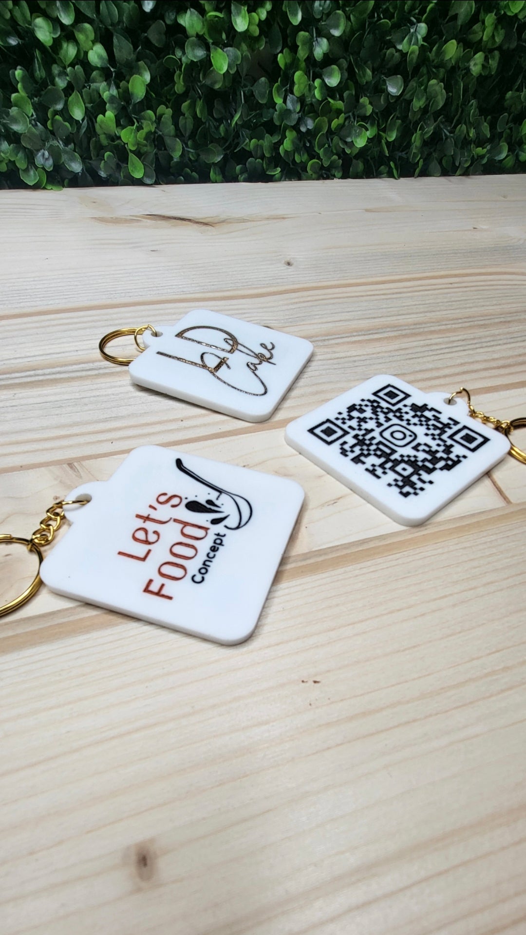 Porte-clés connecté QR CODE