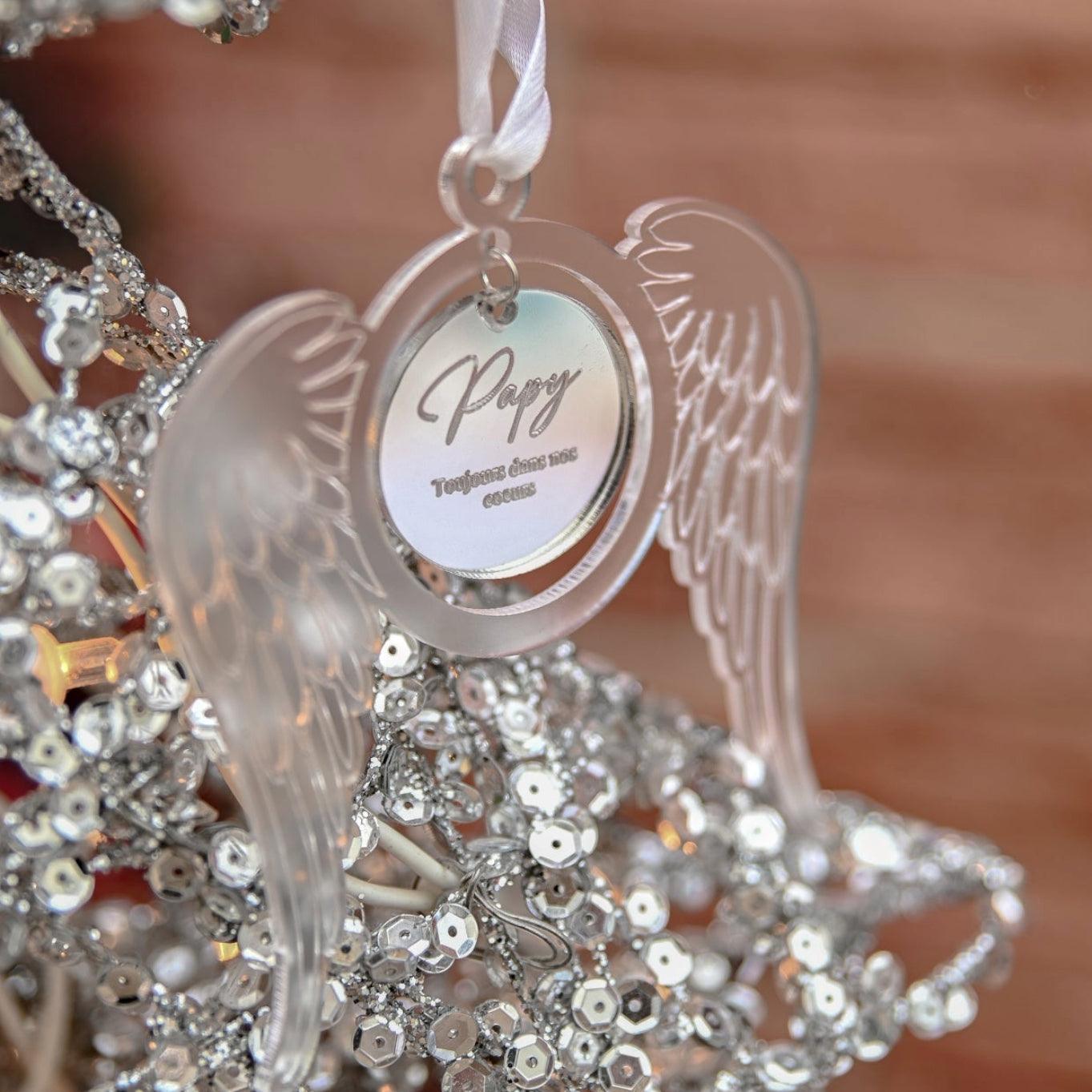 Boule de Noël Ailes d'anges