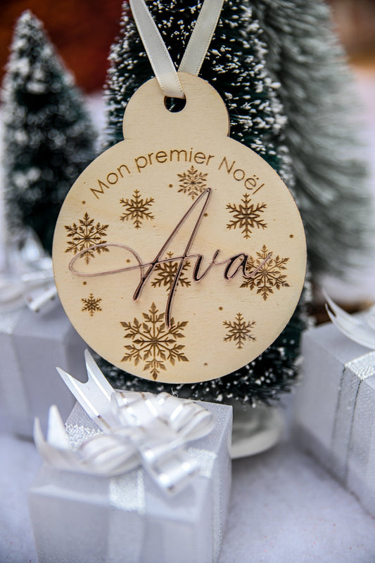Boule de Noël mon 1er Noël