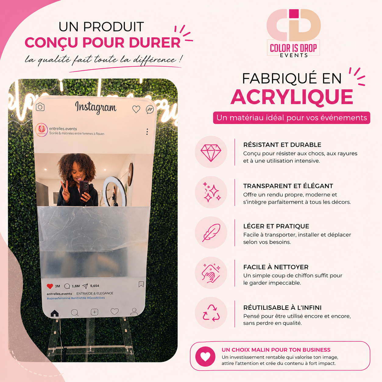 LE CADRE VIRAL™                      PRIX DE LANCEMENT